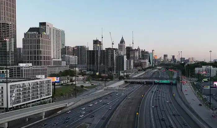 Down Town Atlanta Time Lapse