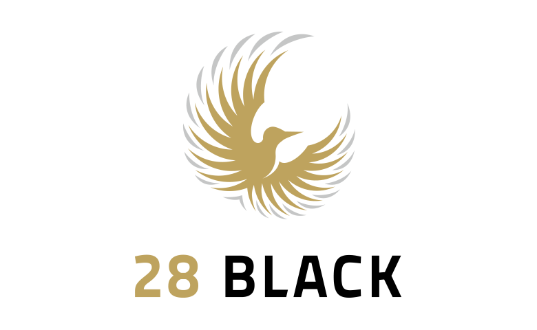 black logo
